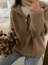 Load image into Gallery viewer, WarmZip - Winterlicher Komfort-Reißverschluss-Pullover