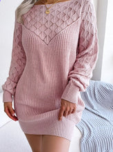 Load image into Gallery viewer, NewAline - A-Linie gestrickter hohler Pullover