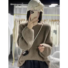 Load image into Gallery viewer, DotsElegance - Kaschmirpullover mit Laternenärmeln
