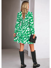 Load image into Gallery viewer, Print Maxi - Elegantes Herbstkleid