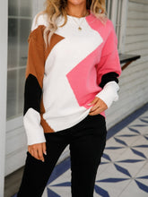 Load image into Gallery viewer, VintageElegance - Vintage Pullover mit O-Ausschnitt