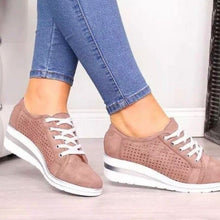 Load image into Gallery viewer, Wedgex - Wedges Schnürsenkel Mode Herbst Sneaker