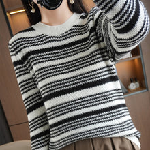 Load image into Gallery viewer, Cashmoro - Winterpullover mit O-Ausschnitt