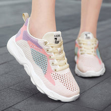 Load image into Gallery viewer, Classic - Weiße Mesh Herbst Sneakers