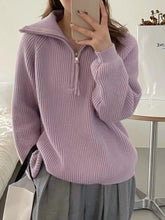 Load image into Gallery viewer, WarmZip - Winterlicher Komfort-Reißverschluss-Pullover
