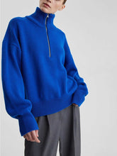 Load image into Gallery viewer, ClassicZip - Warmer Winter-Reißverschluss-Pullover