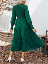 Load image into Gallery viewer, Gestreiftes Rüschen-Mini-Abendkleid