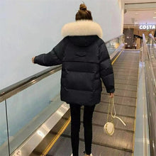 Load image into Gallery viewer, PinkPuff - Locker geschnittener Parka mit Kapuze