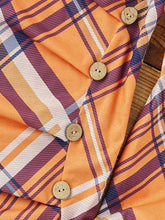 Load image into Gallery viewer, PlaidButton - Cami Kleid mit kalten Schultern