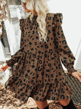 Load image into Gallery viewer, Ditsy Floral - Minikleid mit Puffärmeln