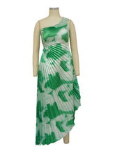 Load image into Gallery viewer, Asymmetrical - Tie-Dye Ärmelloses Kleid