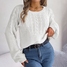 Load image into Gallery viewer, LanternTwists - Spleiß-Pullover gestrickt