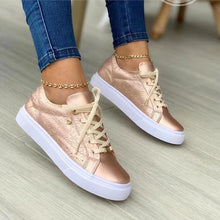 Load image into Gallery viewer, Modern - Schnürbare Flats Herbst Sneakers