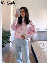 Load image into Gallery viewer, OversizeJoy - Pullover in Kontrastfarbe