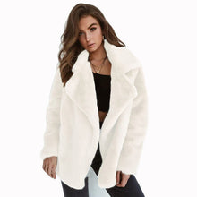 Load image into Gallery viewer, ShaggyPlush - Braune zottelige Pelzjacke