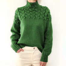 Load image into Gallery viewer, CozyChic - Strickpullover mit Zopfmuster