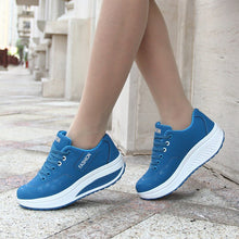 Load image into Gallery viewer, TerraWalk - Orthopädische Herbst-Turnschuhe mit Leder-Keil