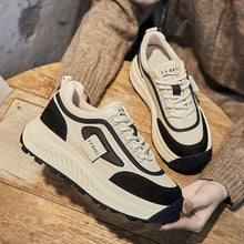 Load image into Gallery viewer, LuxeLeather - Orthopädische Herbst-Turnschuhe mit dickem Boden
