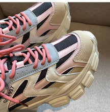 Load image into Gallery viewer, Trendo - Mesh Plateau Damen Herbst Sneaker