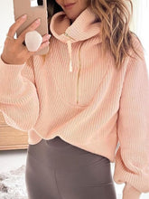 Load image into Gallery viewer, CropTopZip - Vintage-Crop-Strickpullover