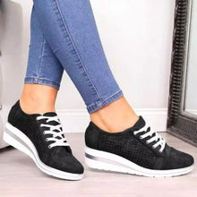 Load image into Gallery viewer, Wedgex - Wedges Schnürsenkel Mode Herbst Sneaker