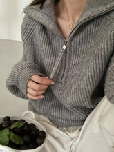Load image into Gallery viewer, WarmZip - Winterlicher Komfort-Reißverschluss-Pullover
