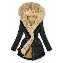 Load image into Gallery viewer, WoolCollar - Windbreaker-Mantel mit Kapuze