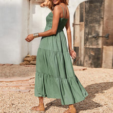 Load image into Gallery viewer, Maxi - Langes Minikleid mit Riemen