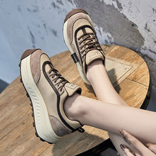 Load image into Gallery viewer, LuxeLeather - Orthopädische Herbst-Turnschuhe mit dickem Boden