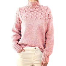 Load image into Gallery viewer, CozyChic - Strickpullover mit Zopfmuster