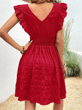 Load image into Gallery viewer, RedSlim - Schlankes rotes ärmelloses Minikleid