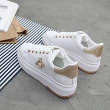 Load image into Gallery viewer, BeeGlow - Orthopädische Herbst-Sneakers mit Strasssteinchen-Patchwork