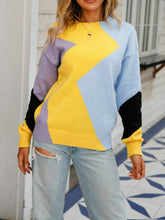 Load image into Gallery viewer, VintageElegance - Vintage Pullover mit O-Ausschnitt