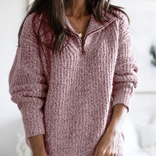 Load image into Gallery viewer, CasualZip - Bequemer fester Strickpullover