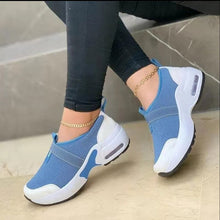 Load image into Gallery viewer, Elegant - PU-Plattform Herbst Turnschuhe