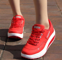 Load image into Gallery viewer, TerraWalk - Orthopädische Herbst-Turnschuhe mit Leder-Keil