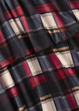 Load image into Gallery viewer, Plaid - Gerafftes Mini-Prinzessinnenkleid