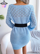Load image into Gallery viewer, NewAline - A-Linie gestrickter hohler Pullover