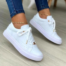 Load image into Gallery viewer, Modern - Schnürbare Flats Herbst Sneakers