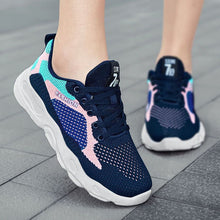 Load image into Gallery viewer, Classic - Weiße Mesh Herbst Sneakers