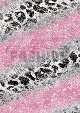 Load image into Gallery viewer, Leopard Gradient - Kleid mit kalten Schultern
