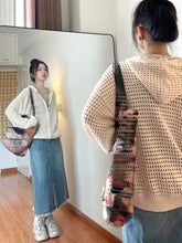 Load image into Gallery viewer, HollowedZip - Kapuzenpullover mit Reißverschluss