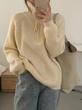 Load image into Gallery viewer, WarmZip - Winterlicher Komfort-Reißverschluss-Pullover