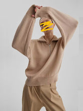 Load image into Gallery viewer, ClassicZip - Warmer Winter-Reißverschluss-Pullover