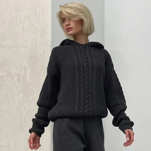 Load image into Gallery viewer, BaggyComfort - Baggy Winterpullover mit Kapuze