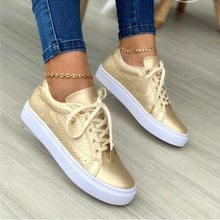 Load image into Gallery viewer, Modern - Schnürbare Flats Herbst Sneakers
