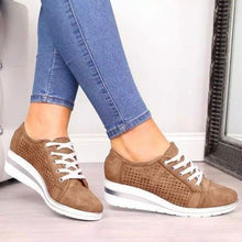 Load image into Gallery viewer, Wedgex - Wedges Schnürsenkel Mode Herbst Sneaker