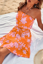 Load image into Gallery viewer, LaceAllure - Bandeau-Minikleid mit Spitzeneinsatz