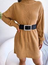 Load image into Gallery viewer, Chillgio - Warmes Pulloverkleid mit Rollkragen