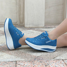 Load image into Gallery viewer, TerraWalk - Orthopädische Herbst-Turnschuhe mit Leder-Keil